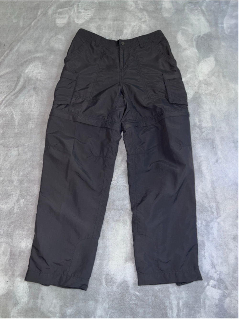 Women's REI Convertible Cargo Pants Black Size 8 Petite